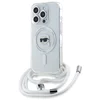 Image de Karl Lagerfeld - IML Crossbody MagSafe (KLHMP16LHCKHNT) - iPhone 16 Pro - Transparent Karl Head