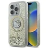 Image de Hello Kitty Serie - Hoes voor iPhone 16 Pro - Wit Goud - MagSafe - Glittereffect