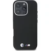 Image de BMW, Beschermhoesje Geschikt voor Apple iPhone 16 Pro Max ultrabestendig Kevlar-patroon, Zwart
