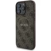 Image de GUESS, Beschermhoes Geschikt voor Apple iPhone 16 Pro MagSafe bedrukt 4G, Bruin