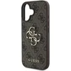 Image de Guess Metal Logo geschikt voor iPhone 16 Plus hoesje - Bruin