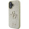 Image de Guess GUHCP16SHG4SGD iPhone 16 6.1" goud/goud hardcase Fixed Glitter Big 4G
