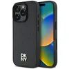 Image de DKNY - Backcover iPhone 16 Pro - Repeat Pattern Stack Logo - MagSafe - Zwart