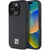 Image de DKNY   iPhone 16 Pro Max   Backcover   PU Leather Repeat Pattern Stack Logo   MagSafe   Black