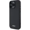 Image de DKNY, Hoesje geschikt voor iPhone 16 Pro Max - MagSafe Elegant met Metalen Logo, Zwart