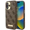 Image de Guess 4G Serie - Hardcase Telefoonhoesje - iPhone 16 - MagSafe - Bruin