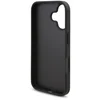 Image de Karl Lagerfeld, Hoesje geschikt voor iPhone 16 Plus - Karl & Choupette Saffiano Design, Zwart