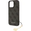 Image de GUESS, Hoesje geschikt voor iPhone 16 Pro Max - 4G Print, Bruin
