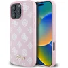 Image de Guess iPhone 16 Pro Backcover hoesje Magsafe PU peony - Roze