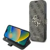 Image de Guess 4G Big Metal Logo Book Wallet Case hoesje voor Apple iPhone 16 - Bruin