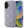 Image de Guess - iPhone 16 Hoes - Hardcase - Metal Logo - Lichtpaars