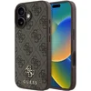 Image de Guess iPhone 16 Backcover hoesje Magsafe PU 4G - Bruin