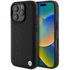 Image de BMW Leather Hot Stamp Serie - Leren Hoesje - iPhone 16 Pro Max - Zwart