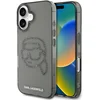 Image de Karl Lagerfeld Rhinestones Serie - iPhone 16 Hoesje - Zwart - Kristallen Details - Luxe Stijl