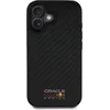 Image de Red Bull Racing iPhone 16 Backcover hoesje Magsafe - Carbon Fiber - Shiny logo - Zwart
