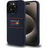 Image de Red Bull Racing Silicone Oversize Horizontal Logo Back Cover hoesje met MagSafe voor Apple iPhone 15 Pro Max - Donkerblauw