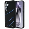 Image de Mercedes Silicone Contrasted Curves - Hoesje voor Mobiele Telefoon - Samsung Galaxy S25 - Luksueus Ontwerp - MagSafe Compatibel