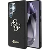 Image de Guess 4G Metal Logo Glitter Backcover geschikt voor Samsung Galaxy S25 Ultra - Zwart