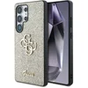 Image de Guess 4G Metal Logo Glitter Backcover geschikt voor Samsung Galaxy S25 Ultra - Goud