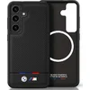 Image de BMW Backcase hoesje geschikt voor Samsung Galaxy S25 - Effen Zwart - Leer