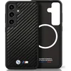 Image de BMW Backcase hoesje geschikt voor Samsung Galaxy S25 - Effen Zwart - Leer