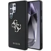 Image de Guess - Backcover - Geschikt voor - S25 Ultra - Grained - Big 4G Logo - Zwart