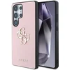 Image de Guess 4G Metal Logo Saffiano Backcover geschikt voor Samsung Galaxy S25 Ultra - Roze