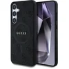 Image de Guess PU Leer 4G Logo geschikt voor Samsung Galaxy S25 - Geschikt voor MagSafe - Grijs