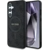 Image de Guess PU Leer 4G Logo geschikt voor Samsung Galaxy S25 Plus - Geschikt voor MagSafe - Grijs