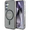 Image de Guess geschikt voor MagSafe IML Glitter Gradient Case geschikt voor Samsung Galaxy S25 - Zwart