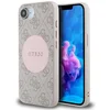 Image de Guess 4G Circle Classic Logo - Hoesje voor iPhone 16e - MagSafe - Roze