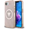 Image de Guess MagSafe Serie - Hoesje voor Mobiele Telefoon - iPhone 16 - Roze - Premium Materiaal