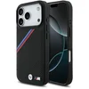 Image de BMW Backcase hoesje geschikt voor iPhone 17 Pro - Effen Zwart - Kunstleer