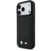 Image de BMW Back Cover - iPhone 17 Pro - Zwart - Quilted Leather - Schokbestendig