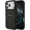 Image de Guess Back Cover Case - iPhone 17 Pro - Zwart - MagSafe-compatibel - Schokabsorberend