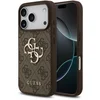 Image de Guess Back Cover - Geschikt voor iPhone 17 Pro - Bruin - Big Metal Logo - Valbescherming