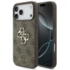 Image de Guess Back Cover - iPhone 17 Pro Max - Bruin - Big Metal Logo - TPU-rand - Verhoogde randen