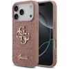 Image de Guess Back Cover - iPhone 17 Pro - Roze - Glinsterende textuur - Schokabsorberend ontwerp
