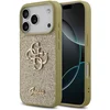 Image de Guess Back Cover - iPhone 17 Pro - Goud - Glittertextuur - Luxe TPU Bescherming