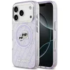 Image de Karl Lagerfeld Case Iml Glitter Karl & Choupette Heads Logo Magsafe