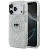 Image de Karl Lagerfeld telefoonhoesjes voor iPhone 17 Pro - IML Karl Head Logo - MagSafe - Transparant