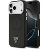 Image de Guess Triangle Logo geschikt voor iPhone 17 Pro hoesje MagSafe compatibel - Zwart