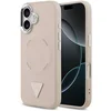 Image de Guess Triangle Logo geschikt voor iPhone 17 hoesje MagSafe compatibel - Roze