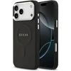 Image de Guess PU Saffiano Backcover - Geschikt voor iPhone 17 Pro Max - MagSafe Compatibel - Zwart