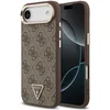 Image de Guess 4G Triangle geschikt voor iPhone Air hoesje   MagSafe compatibel   Bruin