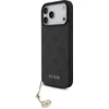 Image de Guess 4G Charm Backcover met Hanger - Geschikt voor iPhone 17 Pro Max - MagSafe Compatibel - Grijs