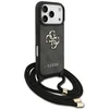Image de Guess Back Cover - iPhone 17 Pro - Zwart - Crossbody Koord - Schokabsorberende Randen