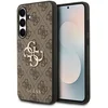 Image de Guess 4G Metal Logo Back Case - voor Samsung Galaxy S25 FE - Bruin