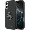 Image de Guess PU Resin Logo Backcover - Geschikt voor iPhone 17 - Zwart
