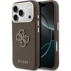 Image de Guess PU Resin Logo Backcover - Geschikt voor iPhone 17 Pro Max - Bruin
